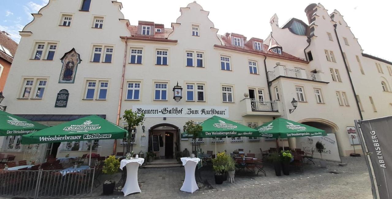 Brauereigasthof Zum Kuchlbauer Abensberg Bagian luar foto