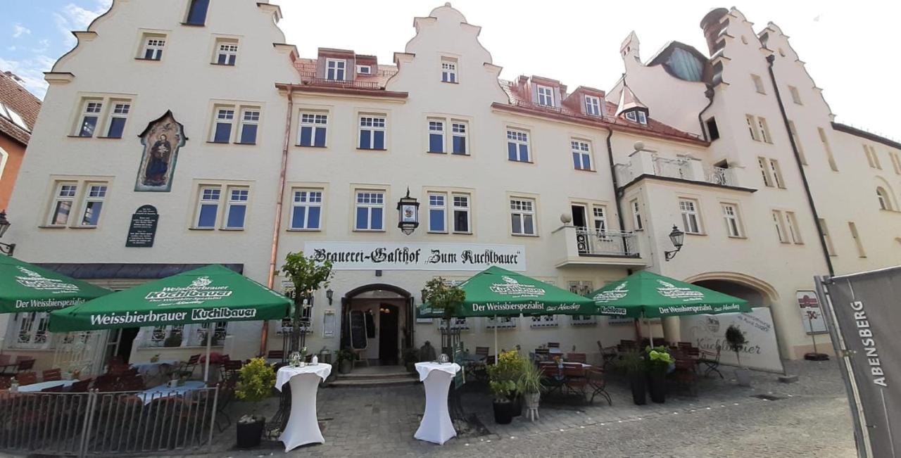 Brauereigasthof Zum Kuchlbauer Hotel Abensberg Bagian luar foto